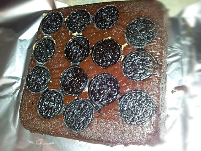 peanut butter and Oreo brownie|Slinkyさん