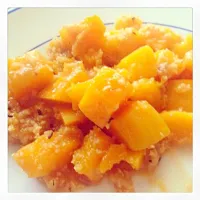 Snapdishの料理写真:Butternut with grated coconut|Messy Chefさん