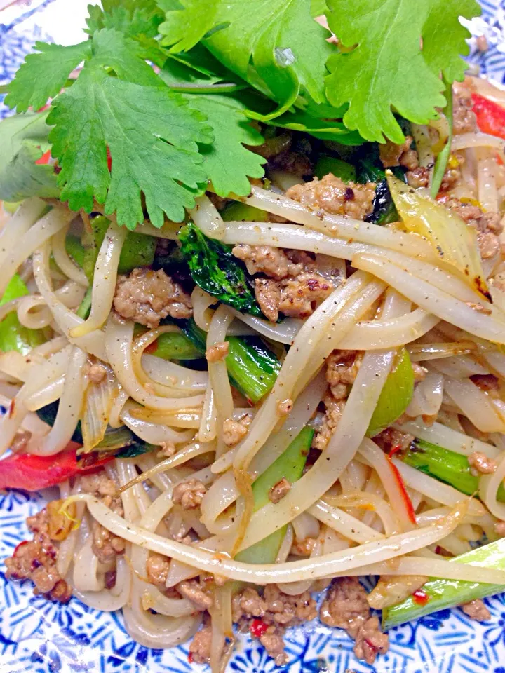 石毛千歳さんの料理 野菜たっぷり焼きビーフン|ちーちさん