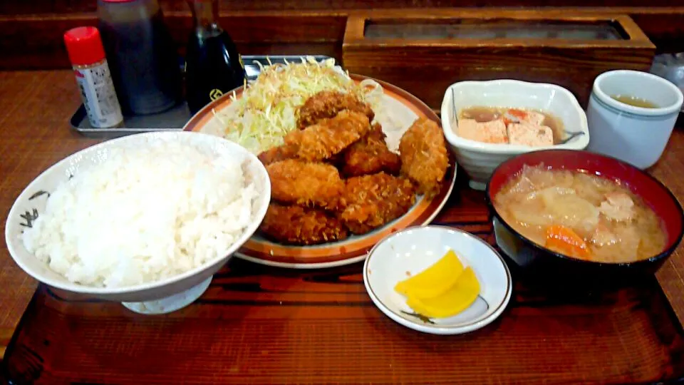 フライの盛り合わせ定食|ゆきおさん