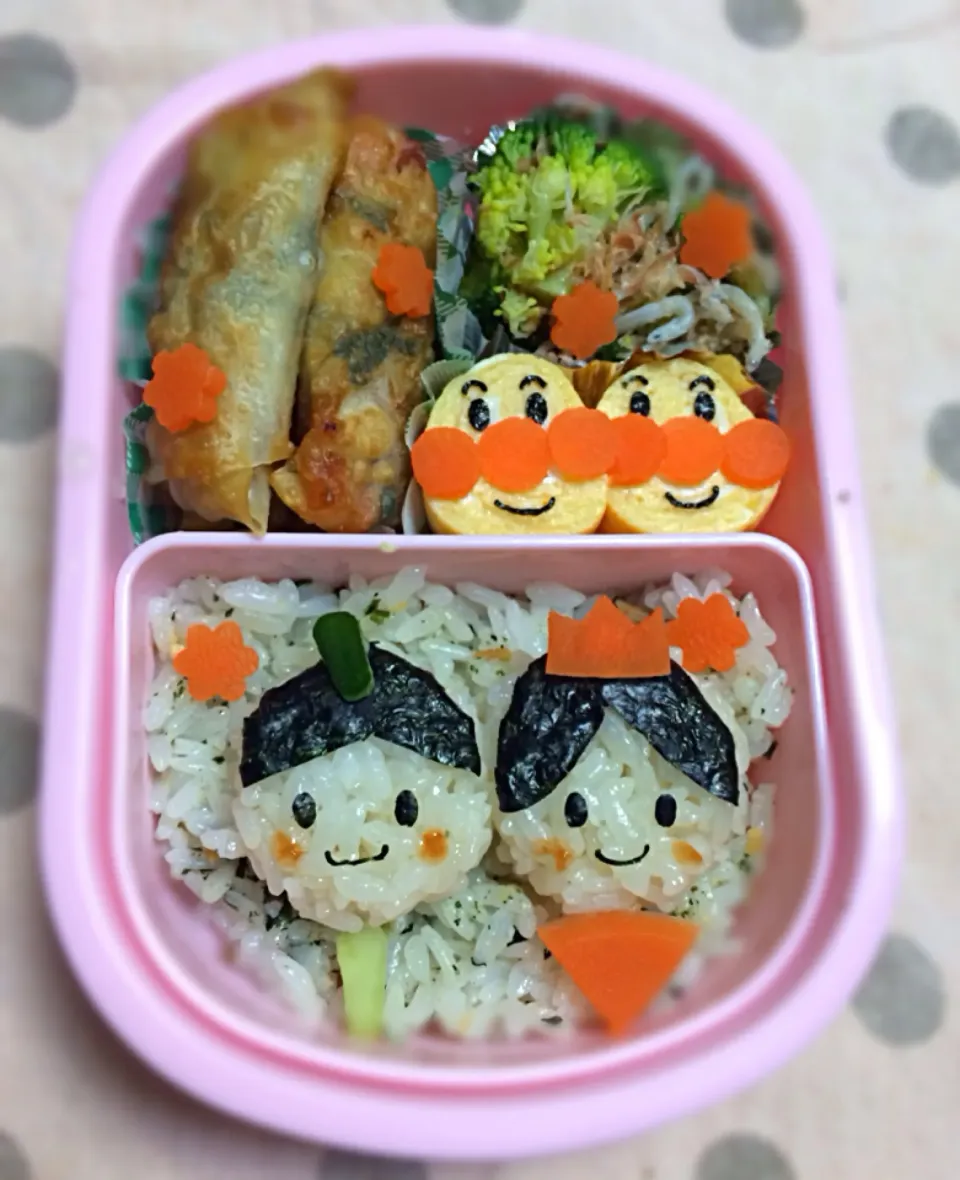 1才半のひな祭り弁当|makkyさん