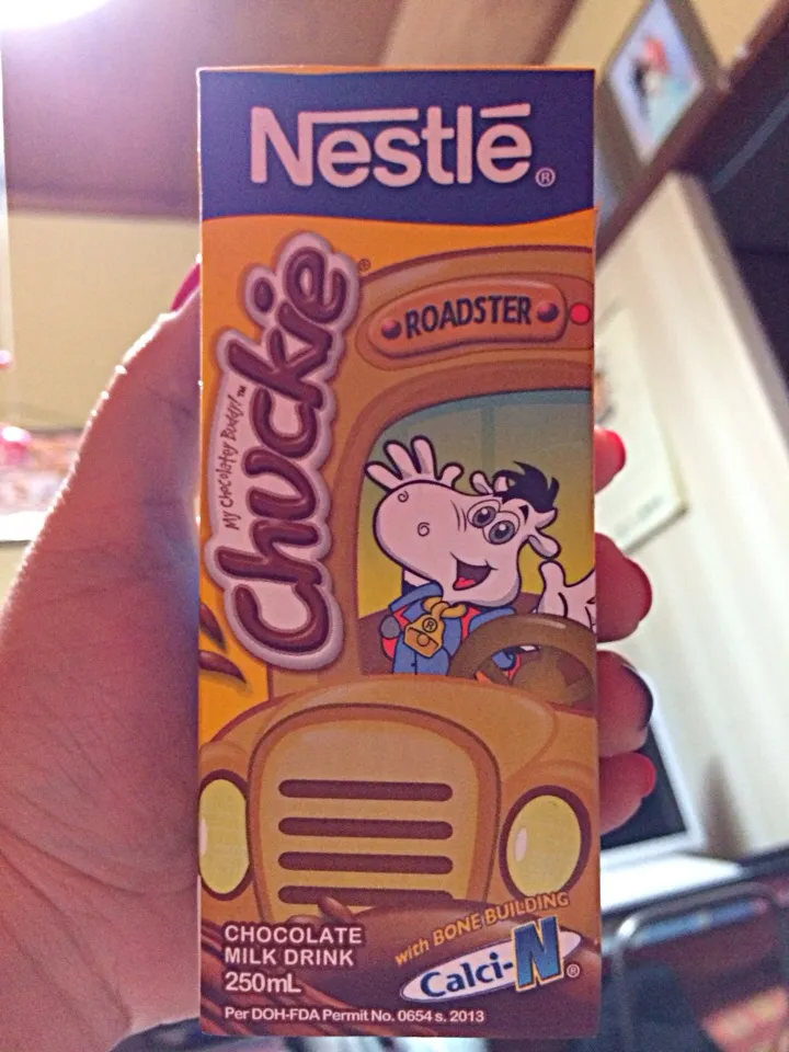 Chuckie Chocolate Milk Drink...|Arthea Joy Goさん