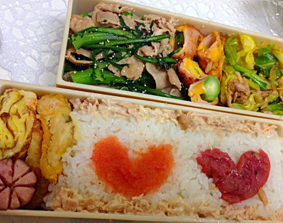 久しぶりのお弁当｡ﾟ(ノ∀`*)ﾟ｡|mieさん