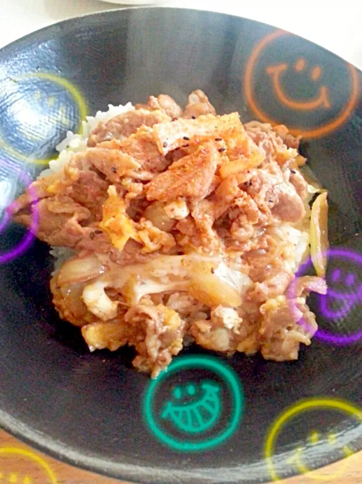 豚肉のたまご丼|じょうさん