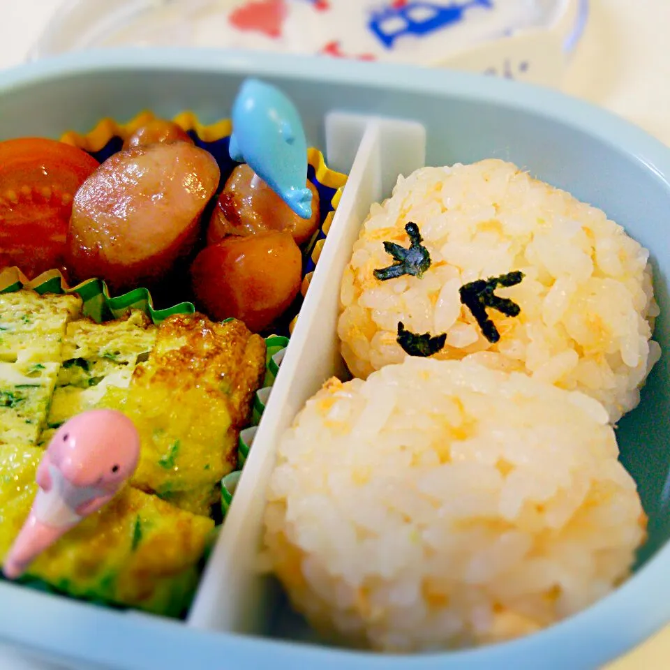 息子の初お弁当♪|ぴぽんぬ♪さん