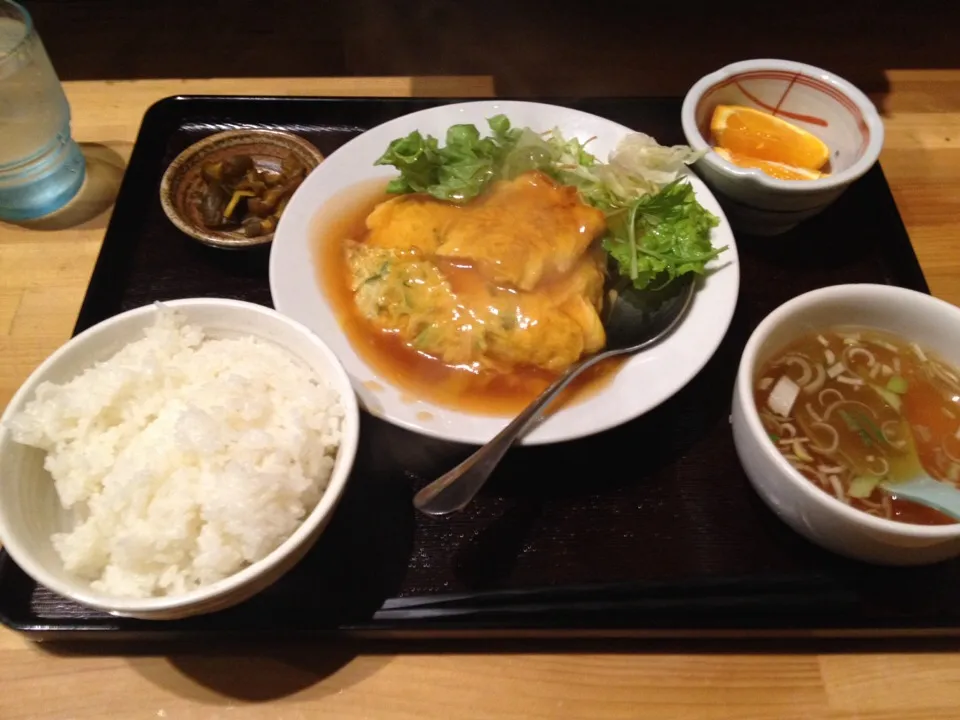 エビ玉定食|おっちさん