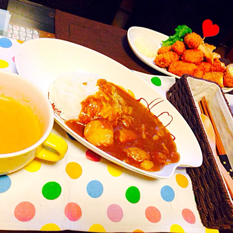 Snapdishの料理写真:カレーライス♡|Sugarさん