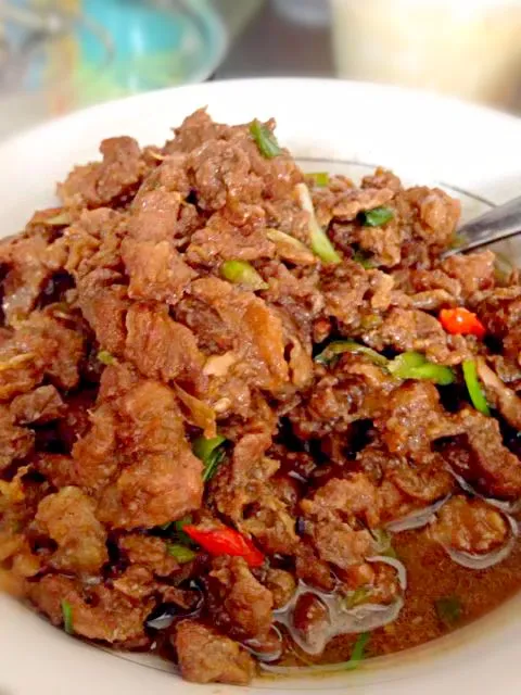 Philippine Cuisine: Spicy Beef|Dan Alfred Garcia Madriagaさん