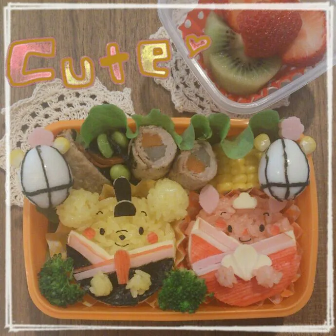 ぷーさんのお雛様弁当☆|☆chico☆さん