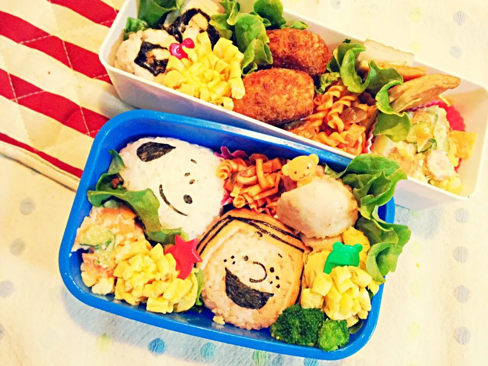 ペパーミントパティとスヌーピーお弁当|kysbooさん