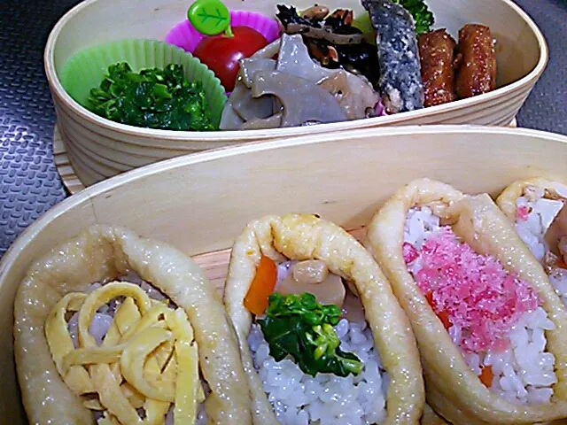 ちらし稲荷 女子中学生弁当|kiyokaさん