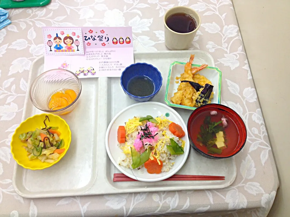 Snapdishの料理写真:ひな祭り|ゆーみんさん