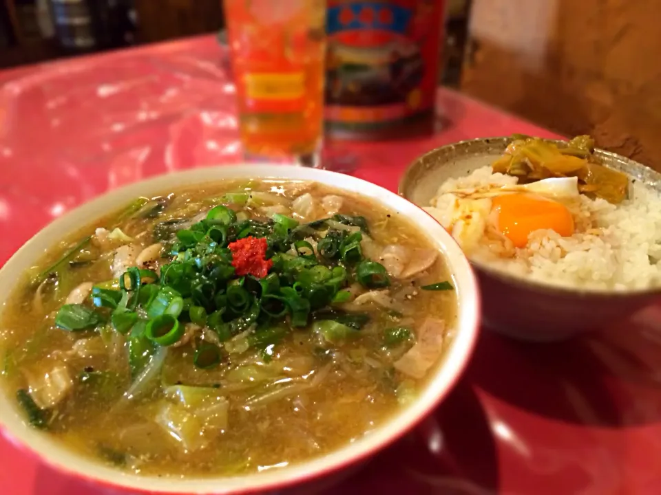 豚肉と野菜のあんかけラーメン|Shiroさん