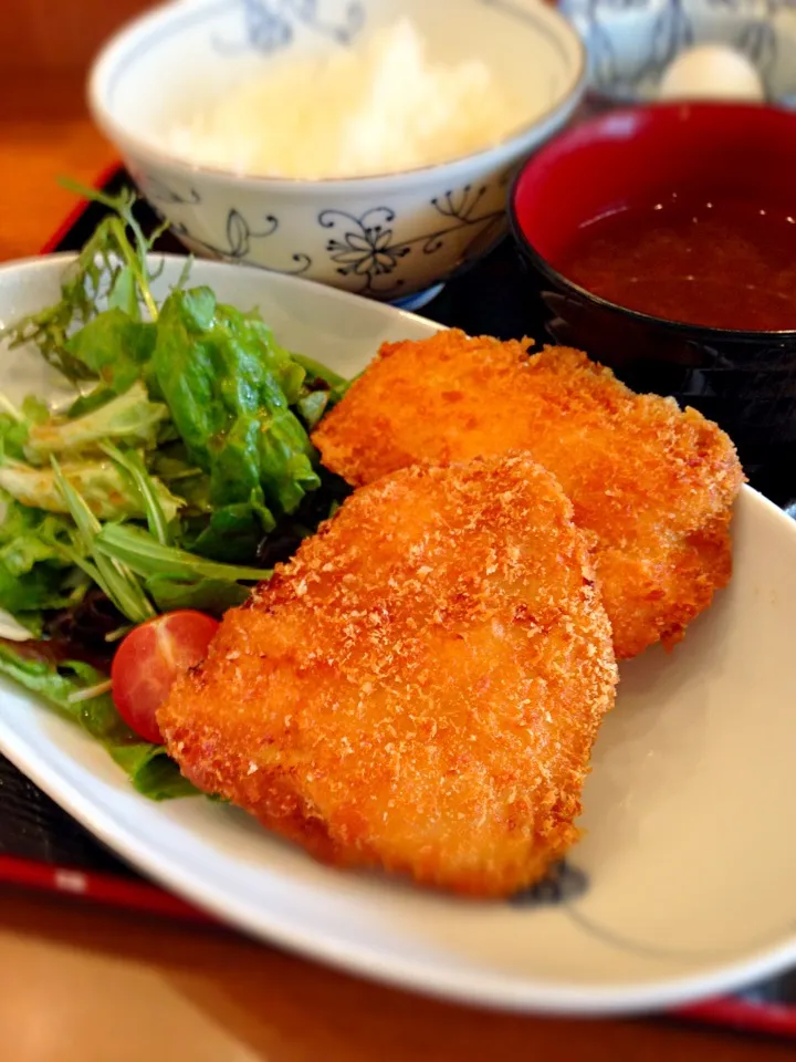 ランチ（チキンカツ）|石田尚之さん