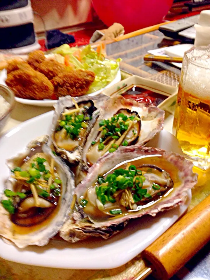 Snapdishの料理写真:oysters|Ditto Molledaさん