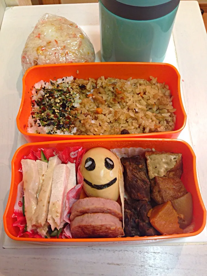 牛肉の煮込み弁当|mahirooujiさん