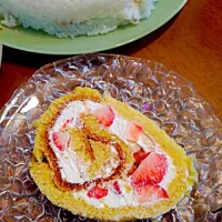 Snapdishの料理写真:ロールケーキ|リリママさん