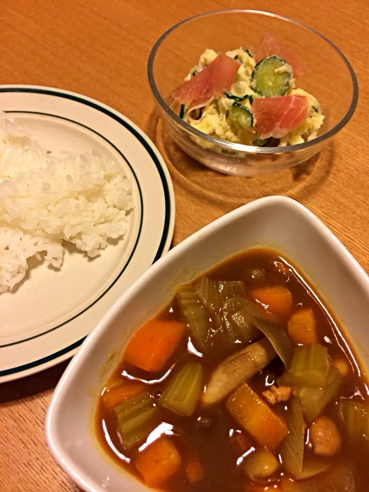 残りもんスープでカレー|miyusunさん