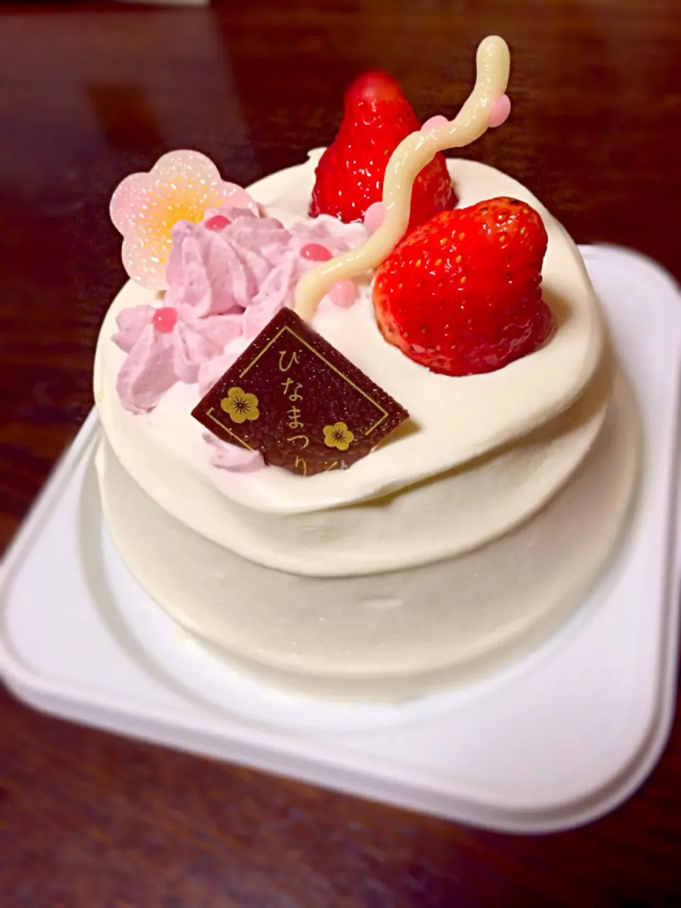 ひな祭りかまくらケーキ♡|なぎさん