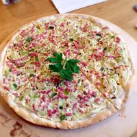 Flamm#kuchen#yummy#bacon#onion#|Johannes Huberさん