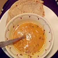 roti and daal aka chapatti and lentils|Sunrajさん