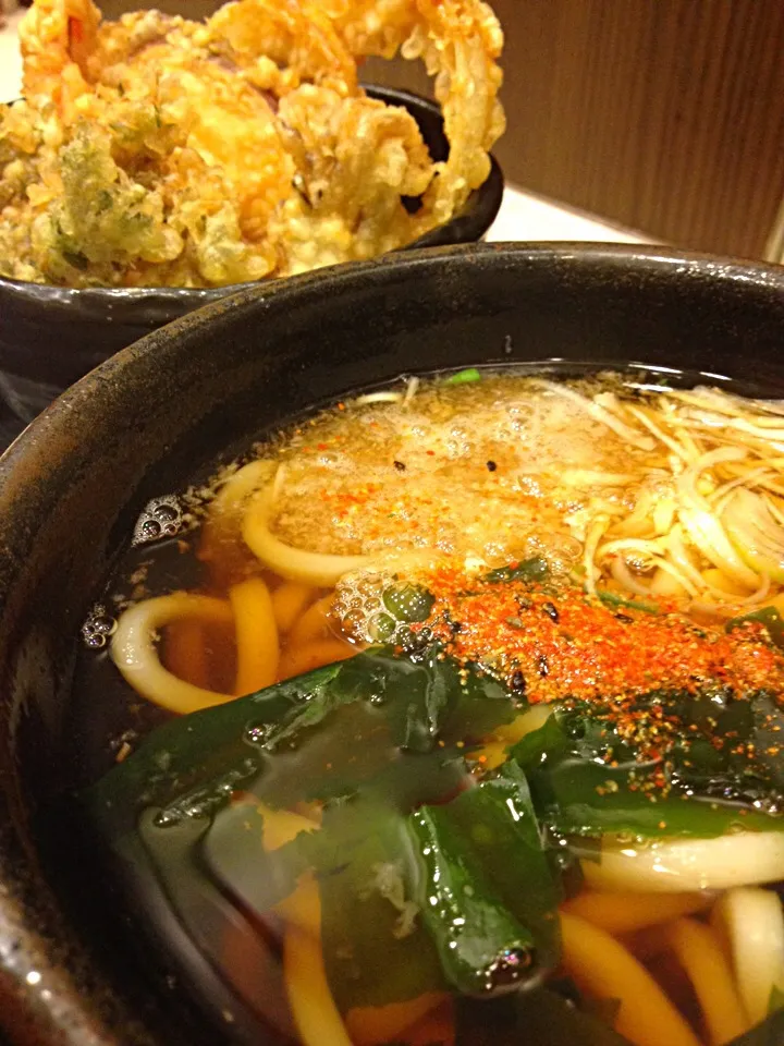 おろしうどん＆野菜天丼😁|KAZUTOさん