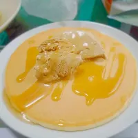 ホットケーキのコーヒーアイスのせ|るなさん