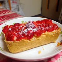 苺チーズケーキタルト|砂希さん