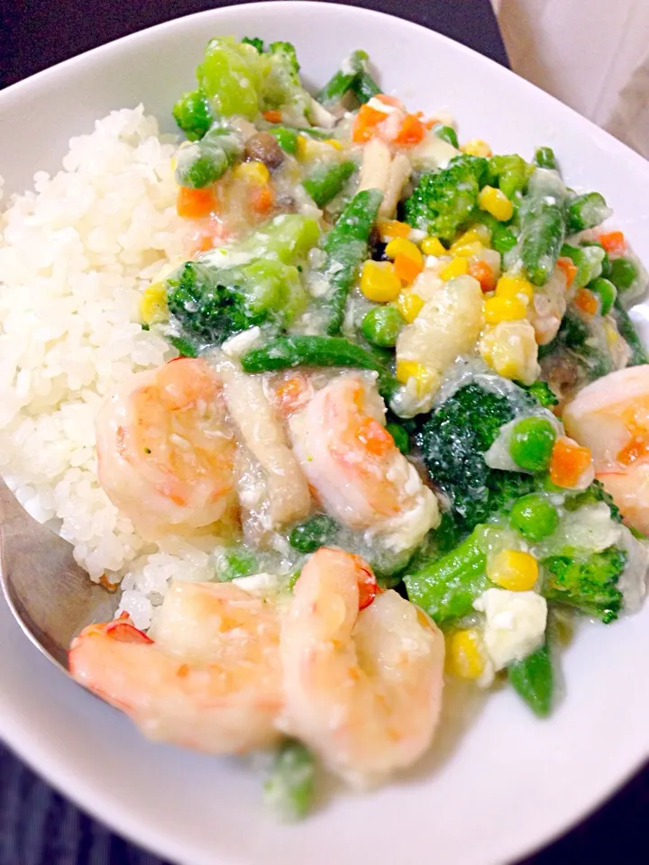 Shrimp with lobster sause|Hayatoさん