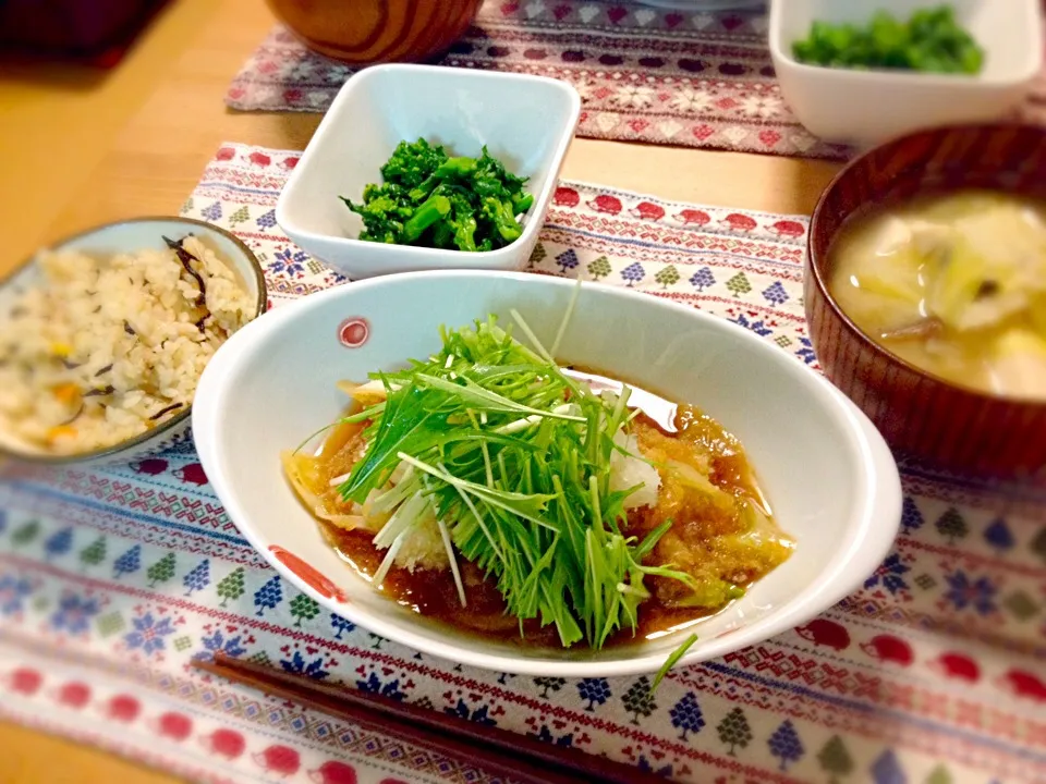 鶏のみぞれ煮。|あすみさん