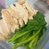 boiled chicken breast and steam veggie|Anna Liさん