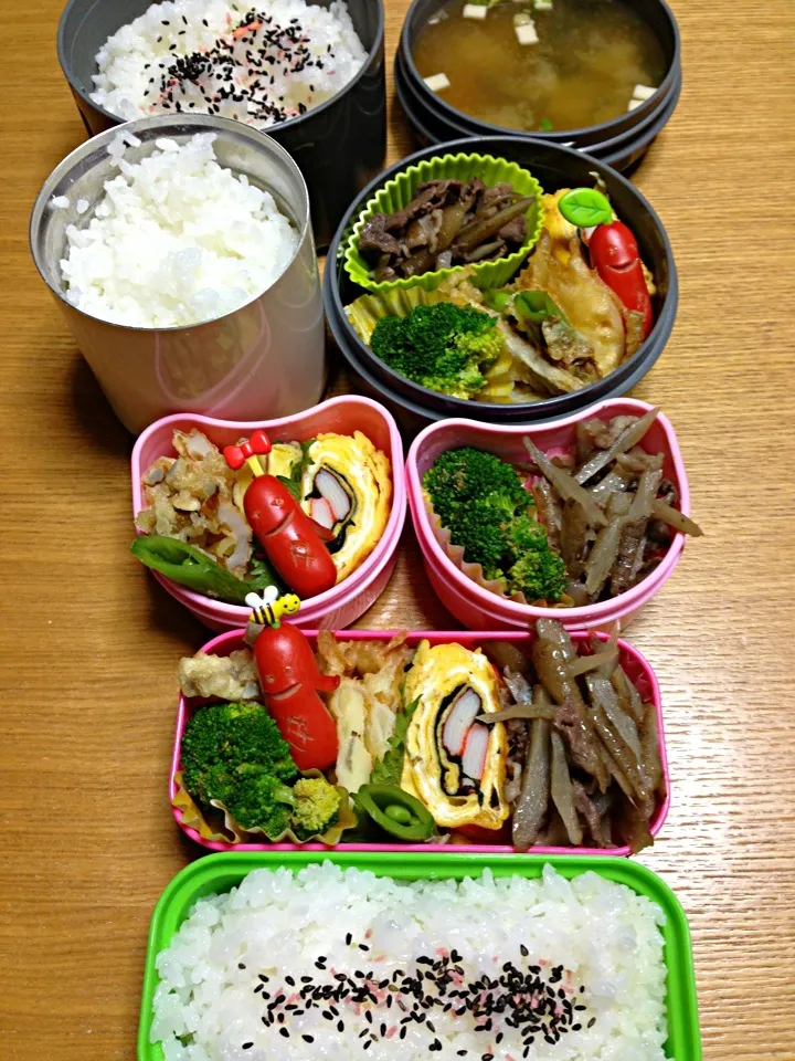 ３月５日三人弁当|川上千尋さん