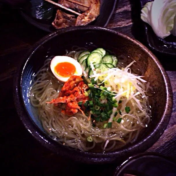 冬の冷麺♡|ほたて塩ぼんじりさん