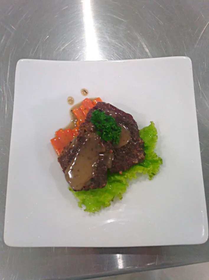 Snapdishの料理写真:beef steak|DennyChristianさん