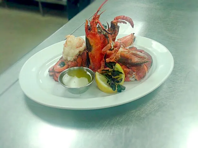 Chargrilled Maine Lobster & Drawn Butter|Bryan S. Mooreさん