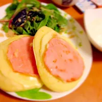 Snapdishの料理写真:簡単朝ごはん|まあやんさん