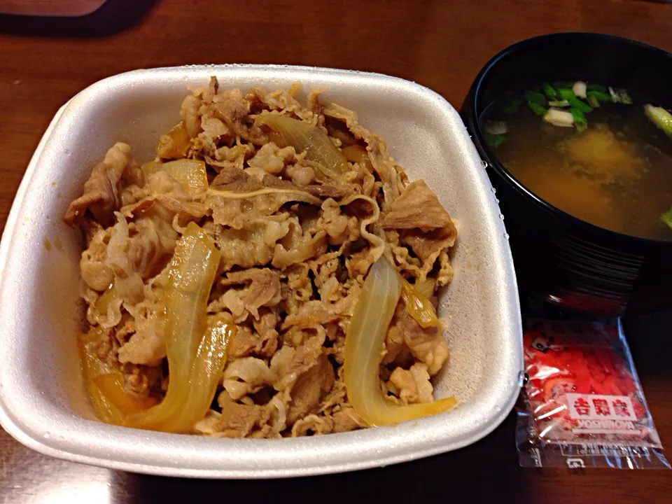 吉野家牛丼弁当|愛ペガさん