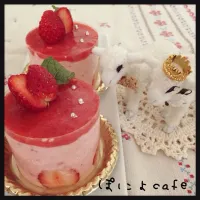 とみくみさんの料理 ストロベリームース🍓