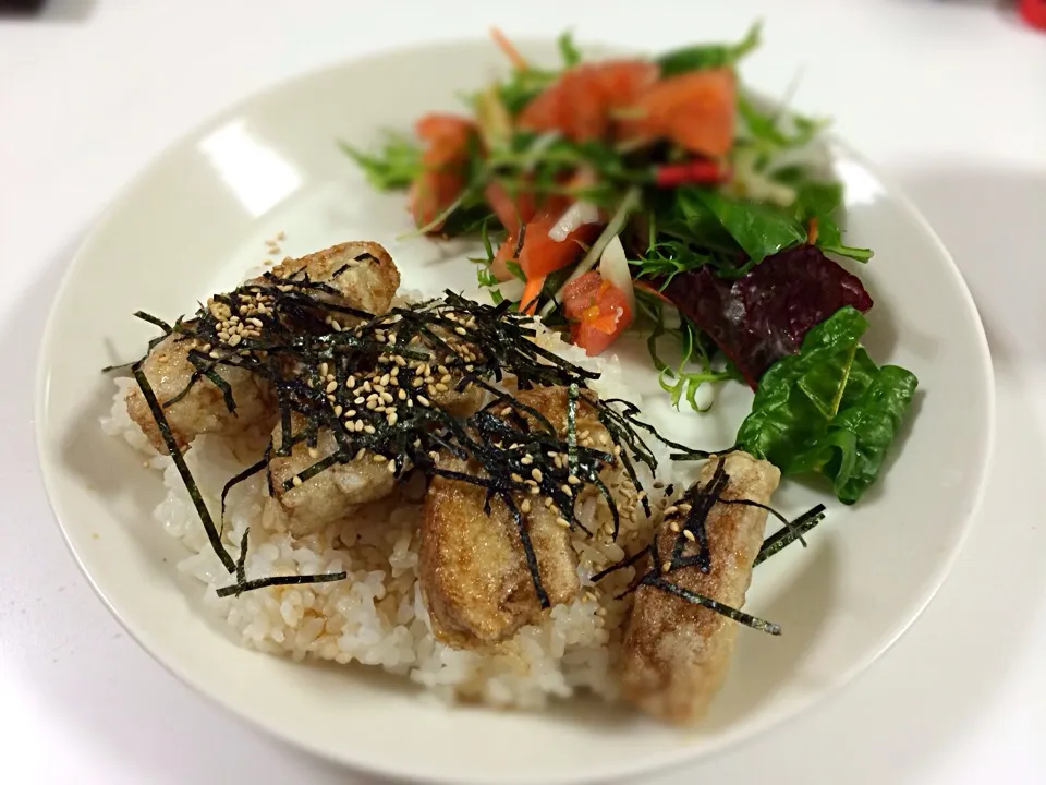 全粒車麩の唐揚げ丼|平澤友恵さん