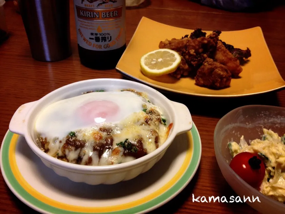 Snapdishの料理写真:焼きカレー🍛|かまさん