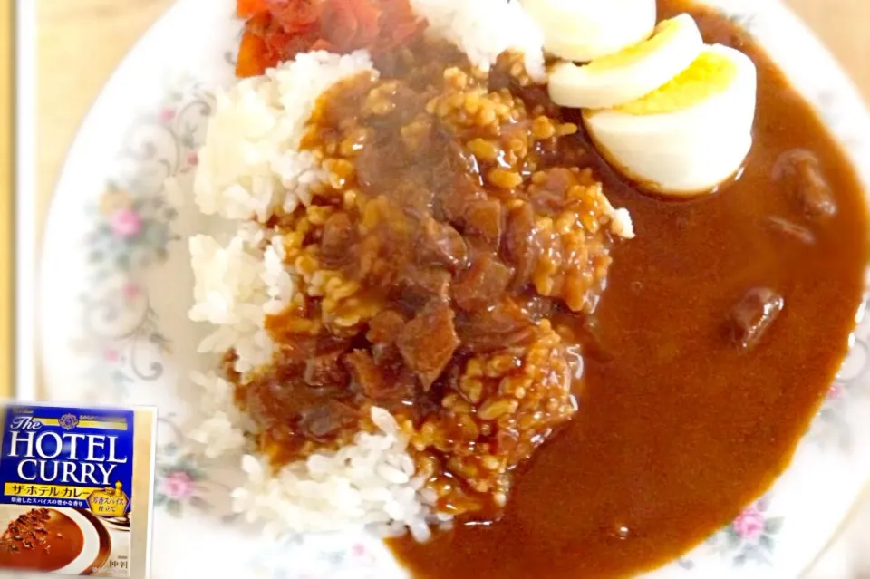 Snapdishの料理写真:ホテルカレー〜レトルト|Kunisanoさん