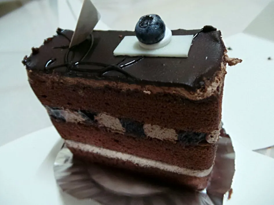 chocolate blueberry cake|Synn Deeさん