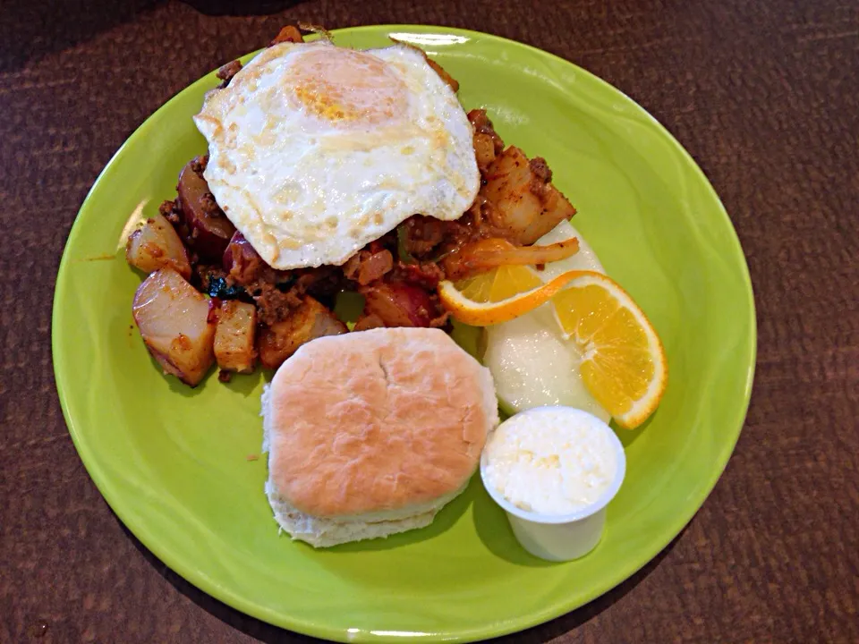 American Style Breakfast - Angus Beef Hash|Cheryl Melnickさん