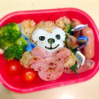 ダッフィーのキャラクター弁当|Ikue Juniさん