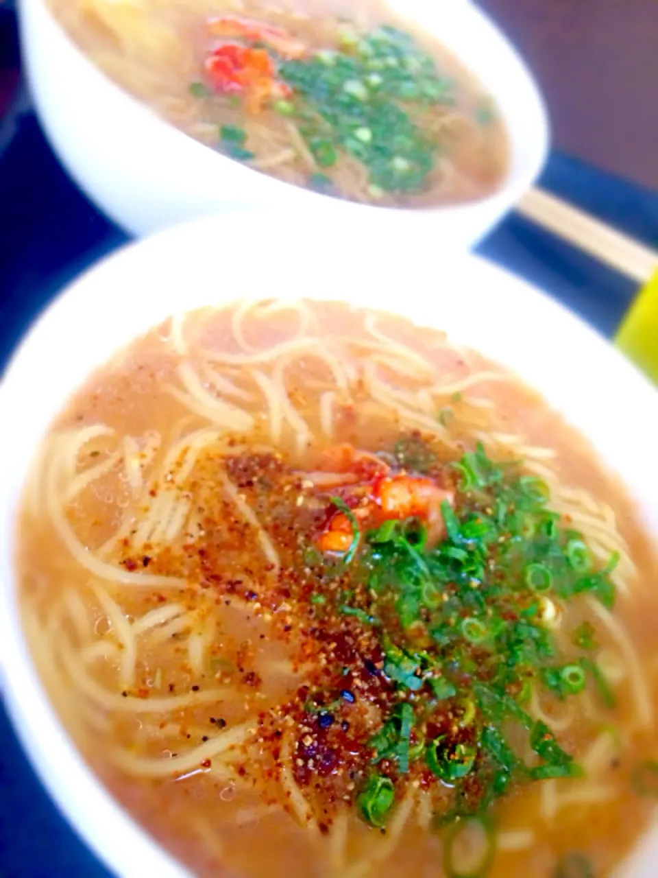 簡単に 味噌ラーメン(^o^) キムチ入り✨|和さん