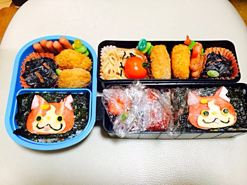 Snapdishの料理写真:じばにゃん弁当|沢ゴリさん