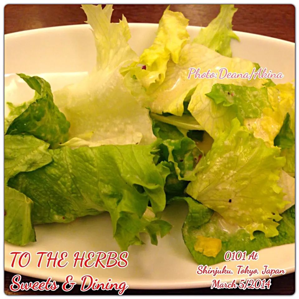 March 5/2014... Salad ... Lunch|Deana/Akinaさん