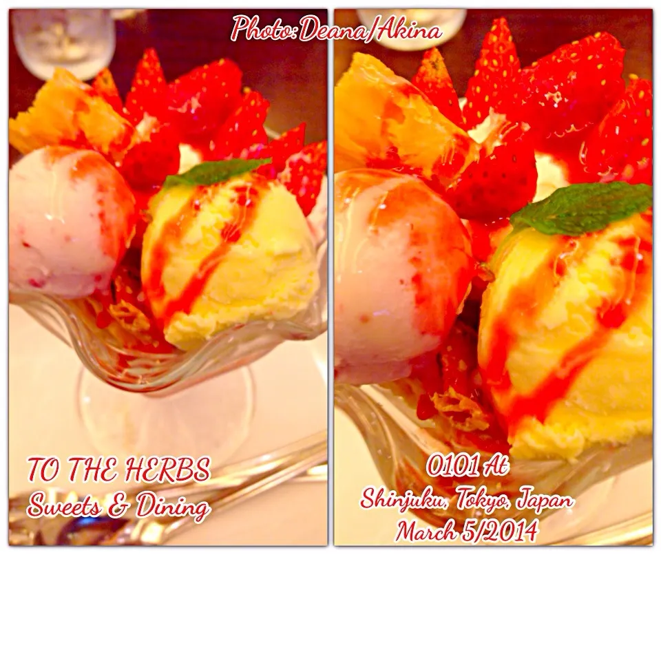 March 5/2014... My Dessert at 0101 Shinjuku|Deana/Akinaさん