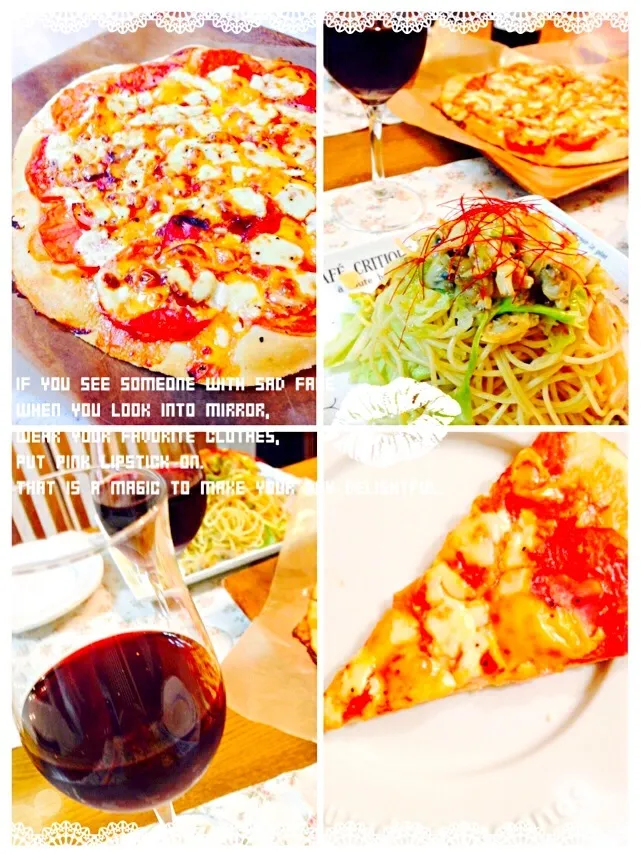 🍕つるしベーコンとトマトのピザ🍕|♡あいり♡さん