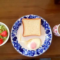 朝食(⌒▽⌒)|かのさん